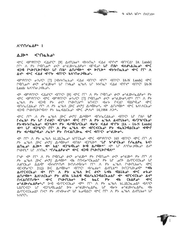 11362 CNC Annual Report 2002 Naskapi - page 1